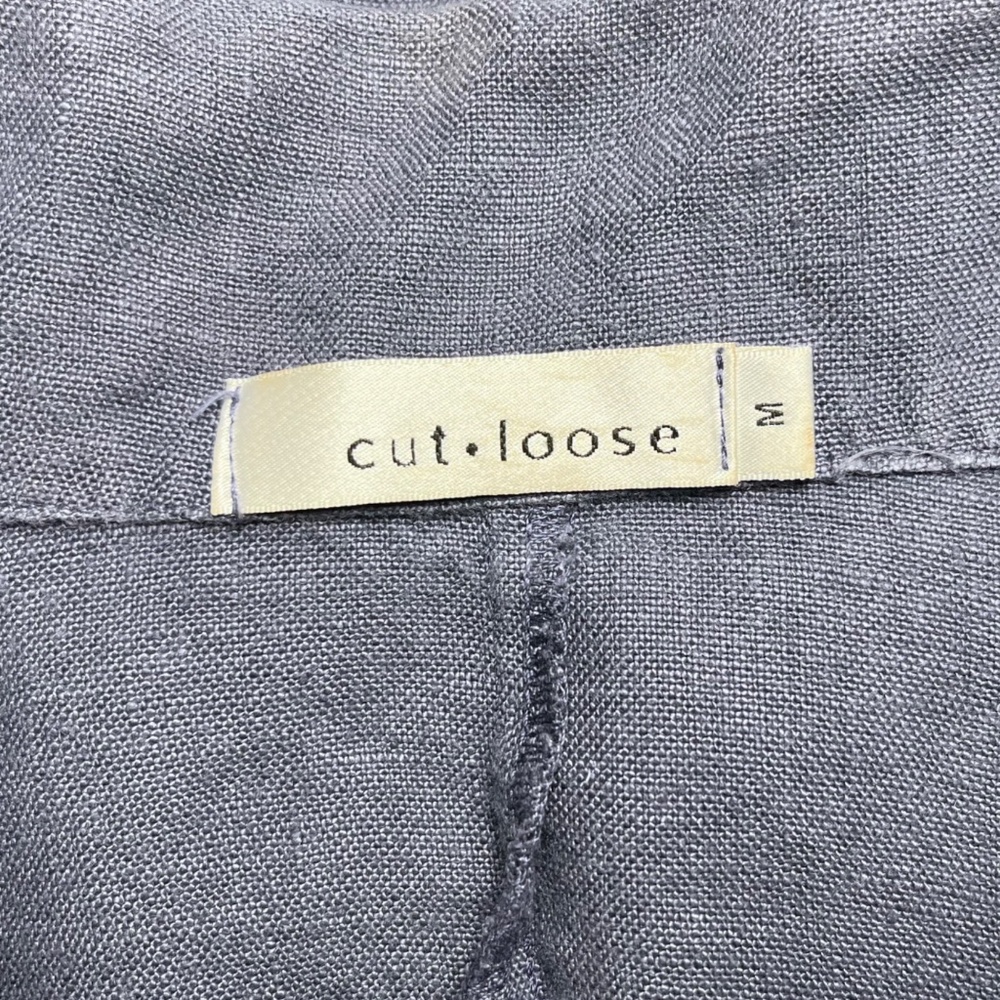 Women's Blue Button-Up Top - Picture 4 of 8